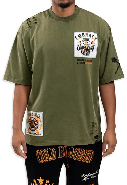Juren Embrace the Unknown Tee from On Time Fashions – Tee by On Time Fashions Birmingham, Birmingham AL’s 1 fashion store and premier destination for streetwear, suits, kids fashion, and big & tall