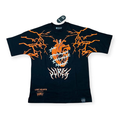 Juren Heart of Lightning Tee from On Time Fashions – Tee by On Time Fashions Birmingham, Birmingham AL’s 1 fashion store and premier destination for streetwear, suits, kids fashion, and big & tall