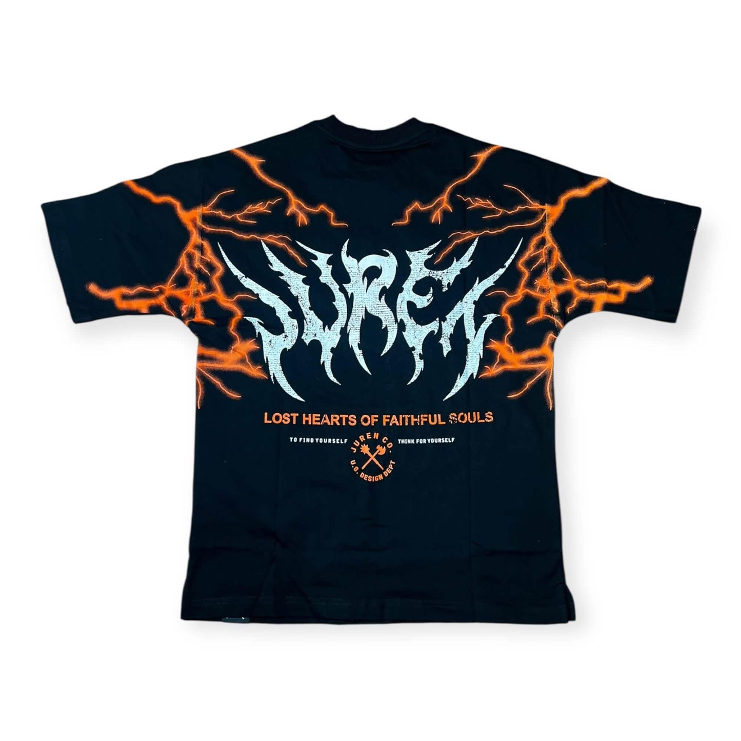 Juren Heart of Lightning Tee from On Time Fashions – Tee by On Time Fashions Birmingham, Birmingham AL’s 1 fashion store and premier destination for streetwear, suits, kids fashion, and big & tall