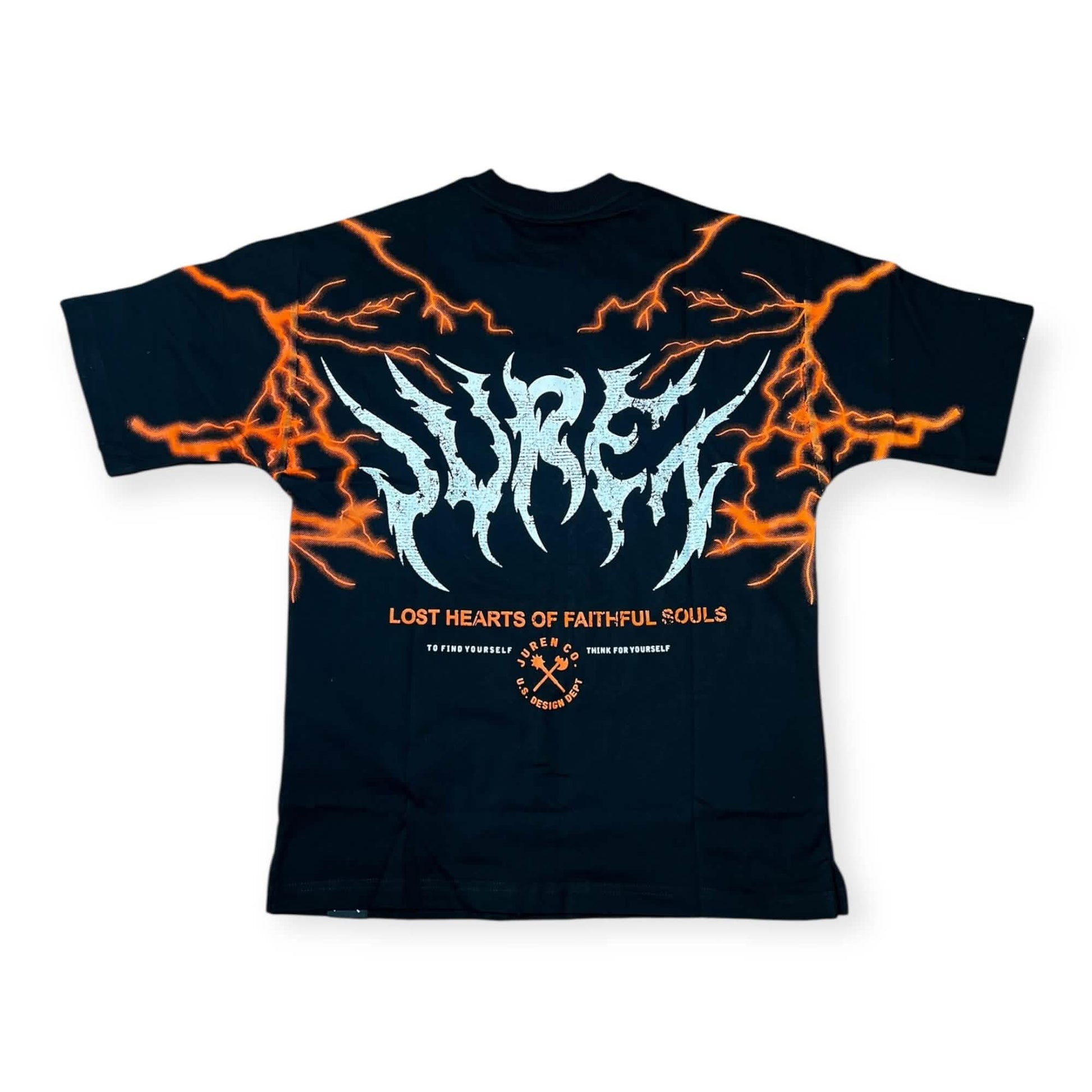 Juren Heart of Lightning Tee from On Time Fashions – Tee by On Time Fashions Birmingham, Birmingham AL’s 1 fashion store and premier destination for streetwear, suits, kids fashion, and big & tall