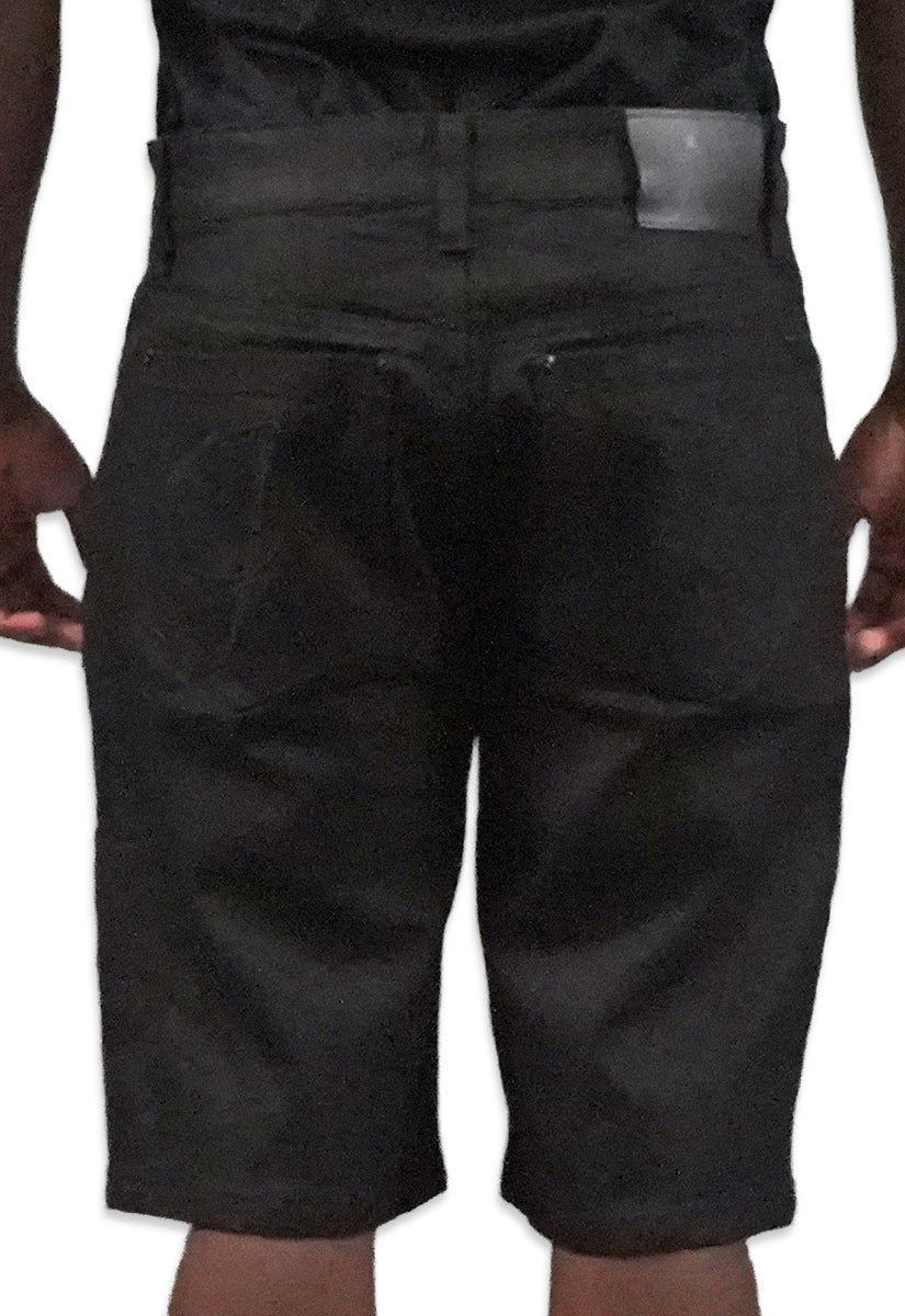 Juren Risk It All Denim Shorts from On Time Fashions – Denim Shorts by Juren, Birmingham AL’s 1 fashion store and premier destination for streetwear, suits, kids fashion, and big & tall