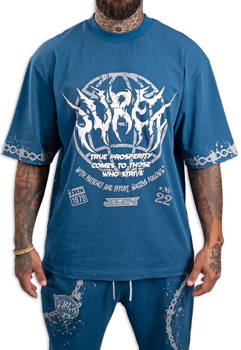 Juren True Prosperity Tee from On Time Fashions – Tee by Blac Leaf, Birmingham AL’s 1 fashion store and premier destination for streetwear, suits, kids fashion, and big & tall
