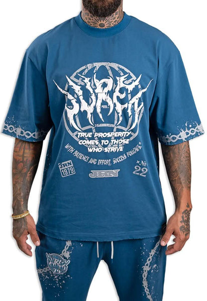 Juren True Prosperity Tee from On Time Fashions – Tee by Blac Leaf, Birmingham AL’s 1 fashion store and premier destination for streetwear, suits, kids fashion, and big & tall