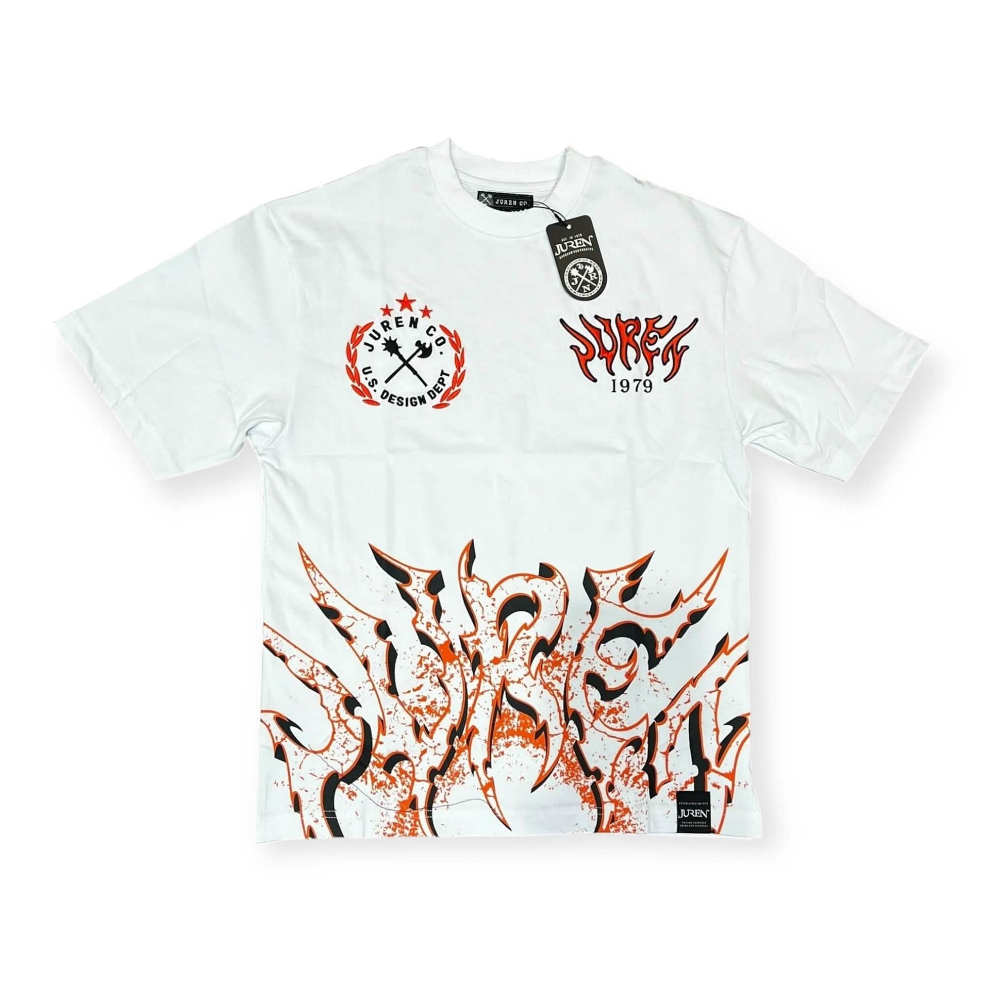 Juren Warrior's Heart Tee from On Time Fashions – Tee by On Time Fashions Birmingham, Birmingham AL’s 1 fashion store and premier destination for streetwear, suits, kids fashion, and big & tall