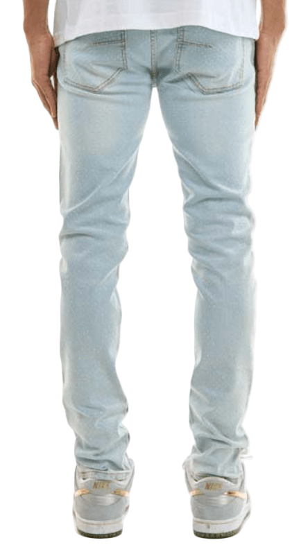 KDNK Rhinestone Skinny Jeans from On Time Fashions – Jeans by KDNK, Birmingham AL’s 1 fashion store and premier destination for streetwear, suits, kids fashion, and big & tall