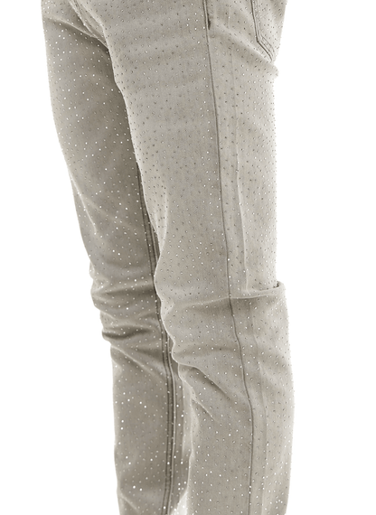 KDNK Rhinestone Skinny Jeans from On Time Fashions – Jeans by KDNK, Birmingham AL’s 1 fashion store and premier destination for streetwear, suits, kids fashion, and big & tall