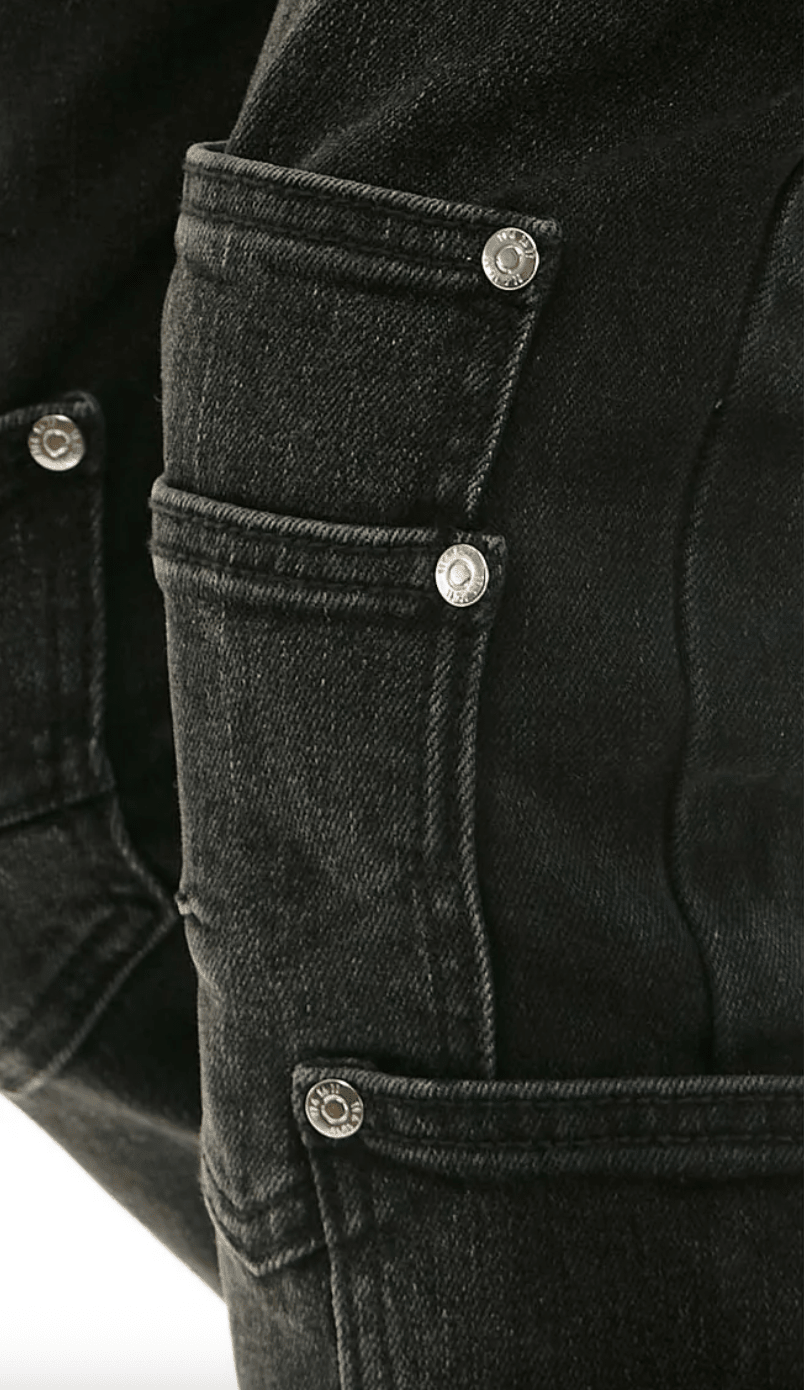 KDNK Skinny Flare Pocket Jeans from On Time Fashions – Jeans by KDNK, Birmingham AL’s 1 fashion store and premier destination for streetwear, suits, kids fashion, and big & tall