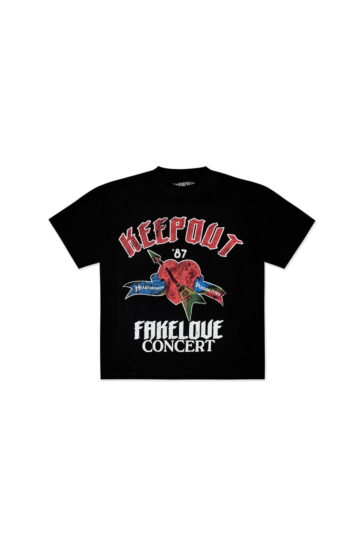 Keep Out Fake Love Palladium from On Time Fashions – T-shirt by Keep Out, Birmingham AL’s 1 fashion store and premier destination for streetwear, suits, kids fashion, and big & tall