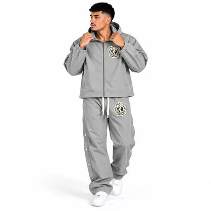 Kindred Chenille Patches Nylon Jacket & Pants Set