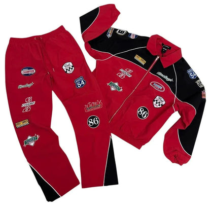 Kindred Nylon Patches Jacket & Pants Set