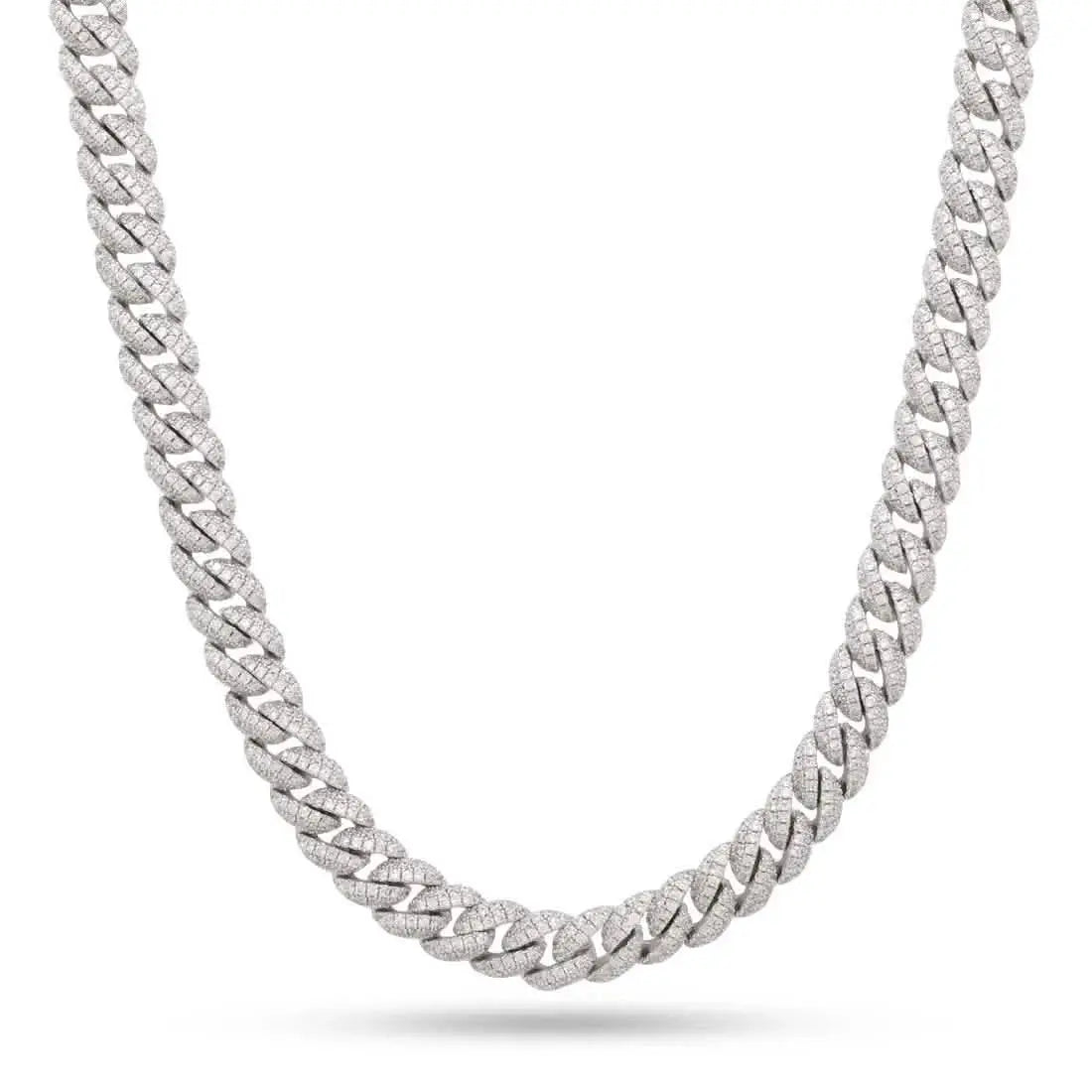 King Ice 10mm Iced Miami Cuban Link Chain by King Ice