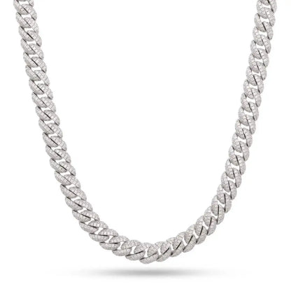 King Ice 10mm Iced Miami Cuban Link Chain by King Ice