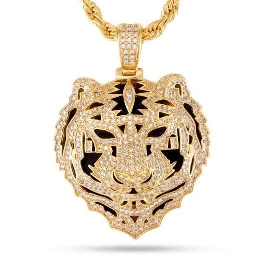King Ice Bengal Tiger Necklace from On Time Fashions – Necklace by King Ice, Birmingham AL’s 1 fashion store and premier destination for streetwear, suits, kids fashion, and big & tall