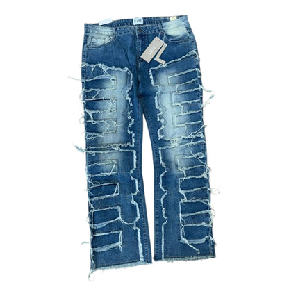 Luxe Kendrick Flare Denim from On Time Fashions – Jeans by LUXE, Birmingham AL’s 1 fashion store and premier destination for streetwear, suits, kids fashion, and big & tall