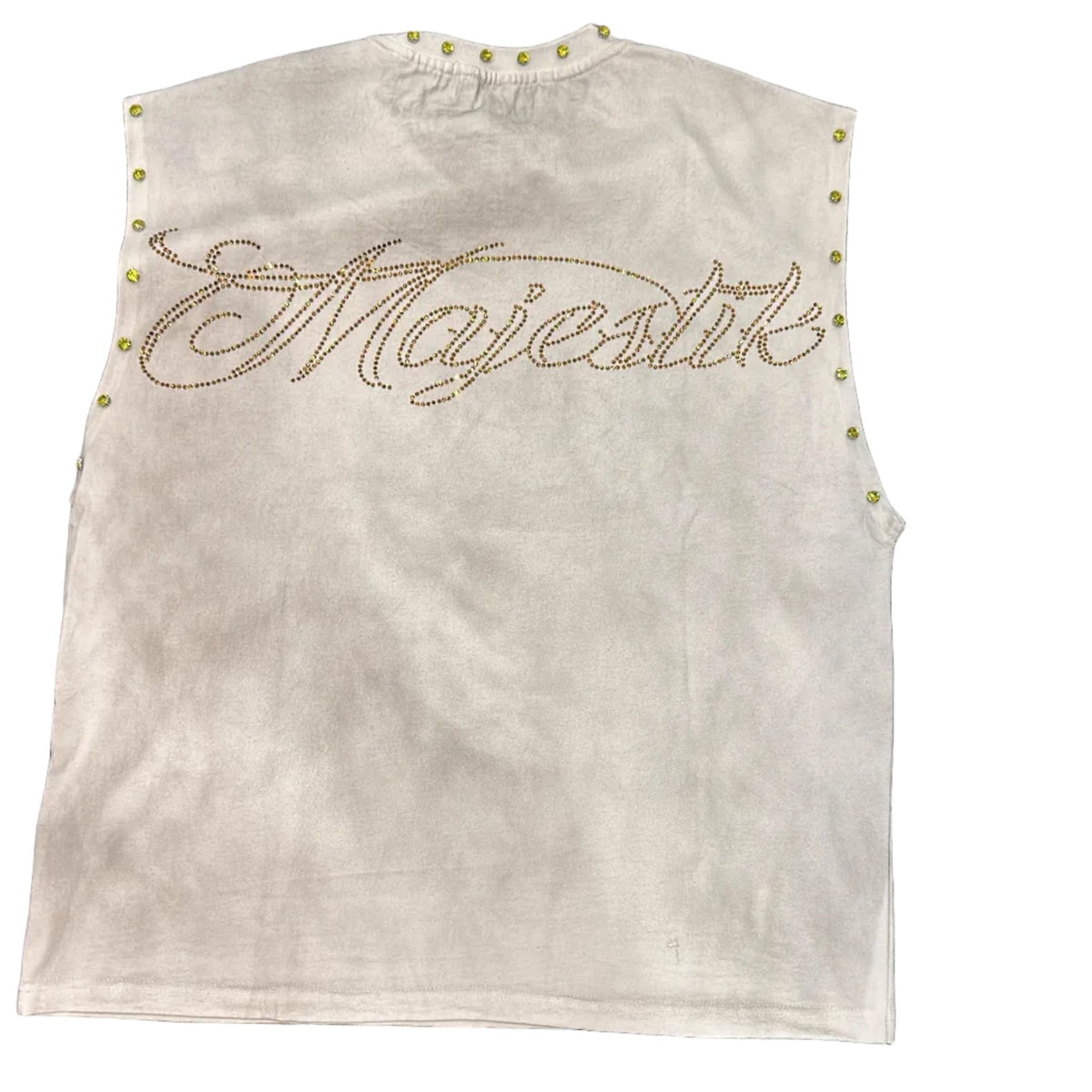 Majestik Rhinestone Sleeveless Tee, product view 2