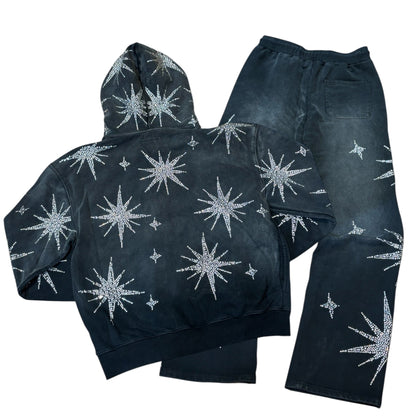 Majestik Shining Star Sweatsuit from On Time Fashions – Sweatsuit by Next Stage Fashion Inc., Birmingham AL’s 1 fashion store and premier destination for streetwear, suits, kids fashion, and big & tall