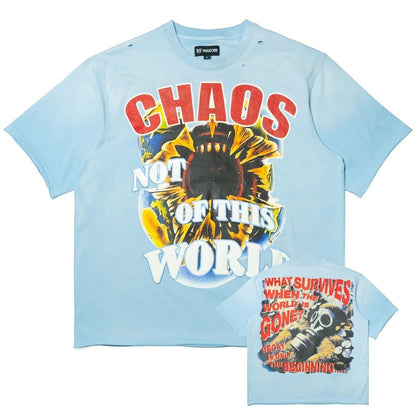Makobi Chaos Tee from On Time Fashions – T-shirt by Makobi, Birmingham AL’s 1 fashion store and premier destination for streetwear, suits, kids fashion, and big & tall