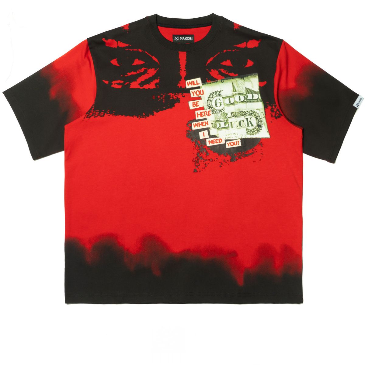 Makobi Good Luck Money Tee from On Time Fashions – T-shirt by Makobi, Birmingham AL’s 1 fashion store and premier destination for streetwear, suits, kids fashion, and big & tall