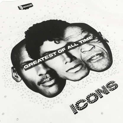 Makobi Icons Tee from On Time Fashions – T-shirt by Makobi, Birmingham AL’s 1 fashion store and premier destination for streetwear, suits, kids fashion, and big & tall