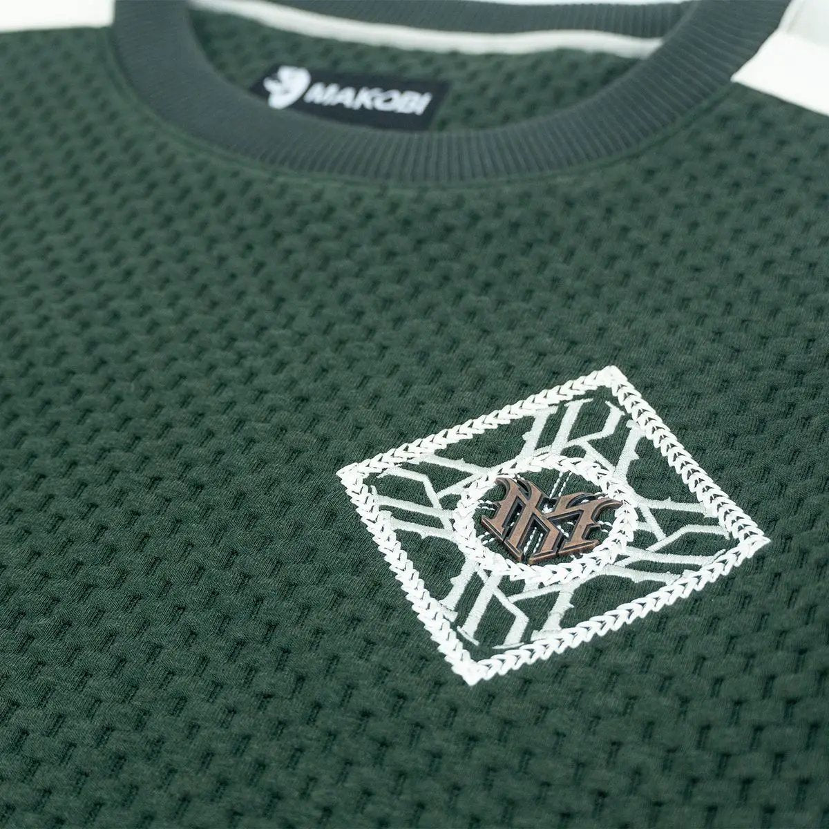 Makobi Lorenzo Jacquard Crewneck by Makobi
