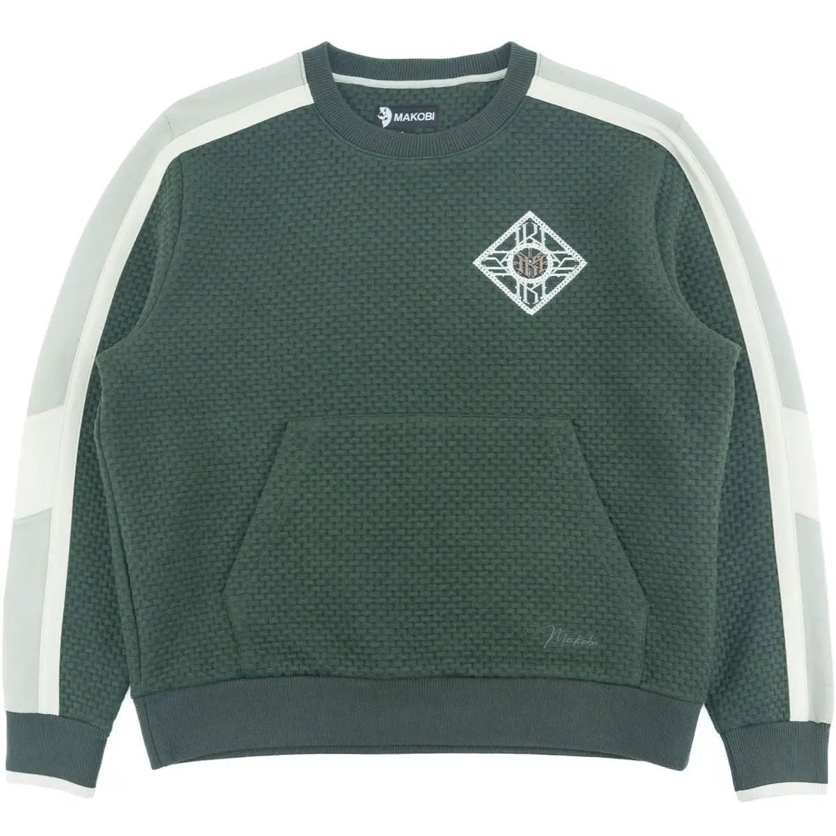 Makobi Lorenzo Jacquard Crewneck by Makobi