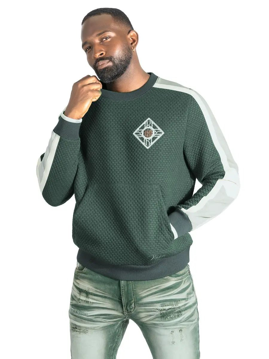 Makobi Lorenzo Jacquard Crewneck by Makobi