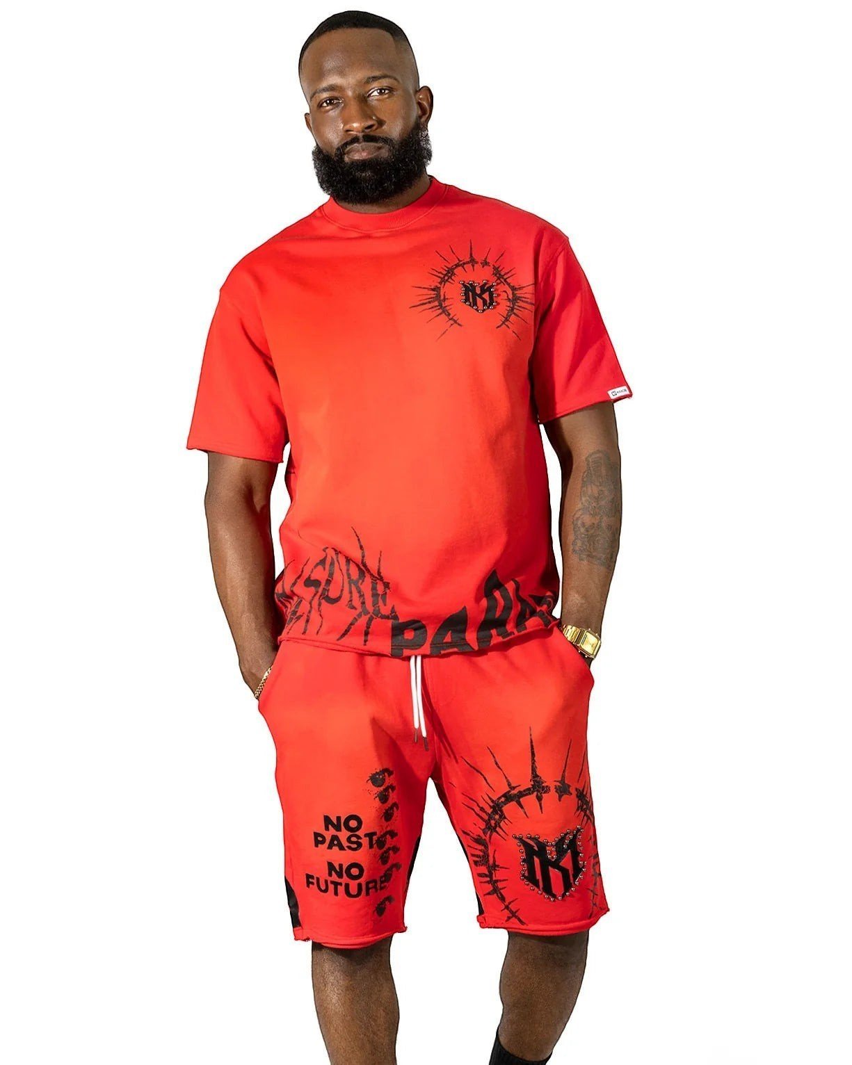 Makobi Paranova Short Set from On Time Fashions – Short Set by Makobi, Birmingham AL’s 1 fashion store and premier destination for streetwear, suits, kids fashion, and big & tall