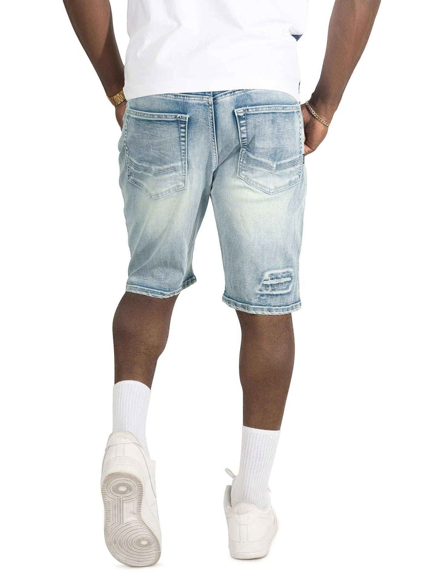 Makobi Prego Denim Shorts from On Time Fashions – Shorts by Makobi, Birmingham AL’s 1 fashion store and premier destination for streetwear, suits, kids fashion, and big & tall