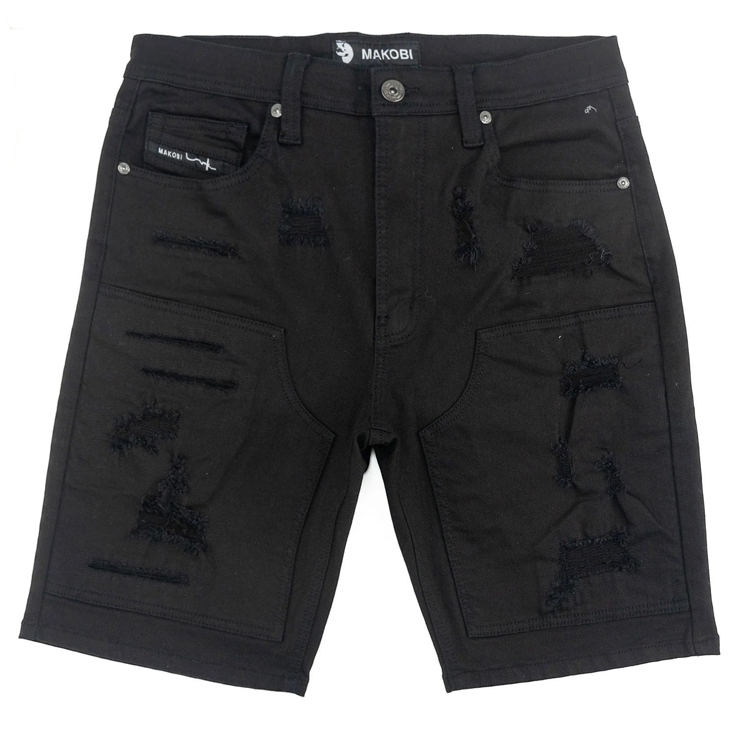 Makobi Prego Denim Shorts from On Time Fashions – Shorts by Makobi, Birmingham AL’s 1 fashion store and premier destination for streetwear, suits, kids fashion, and big & tall