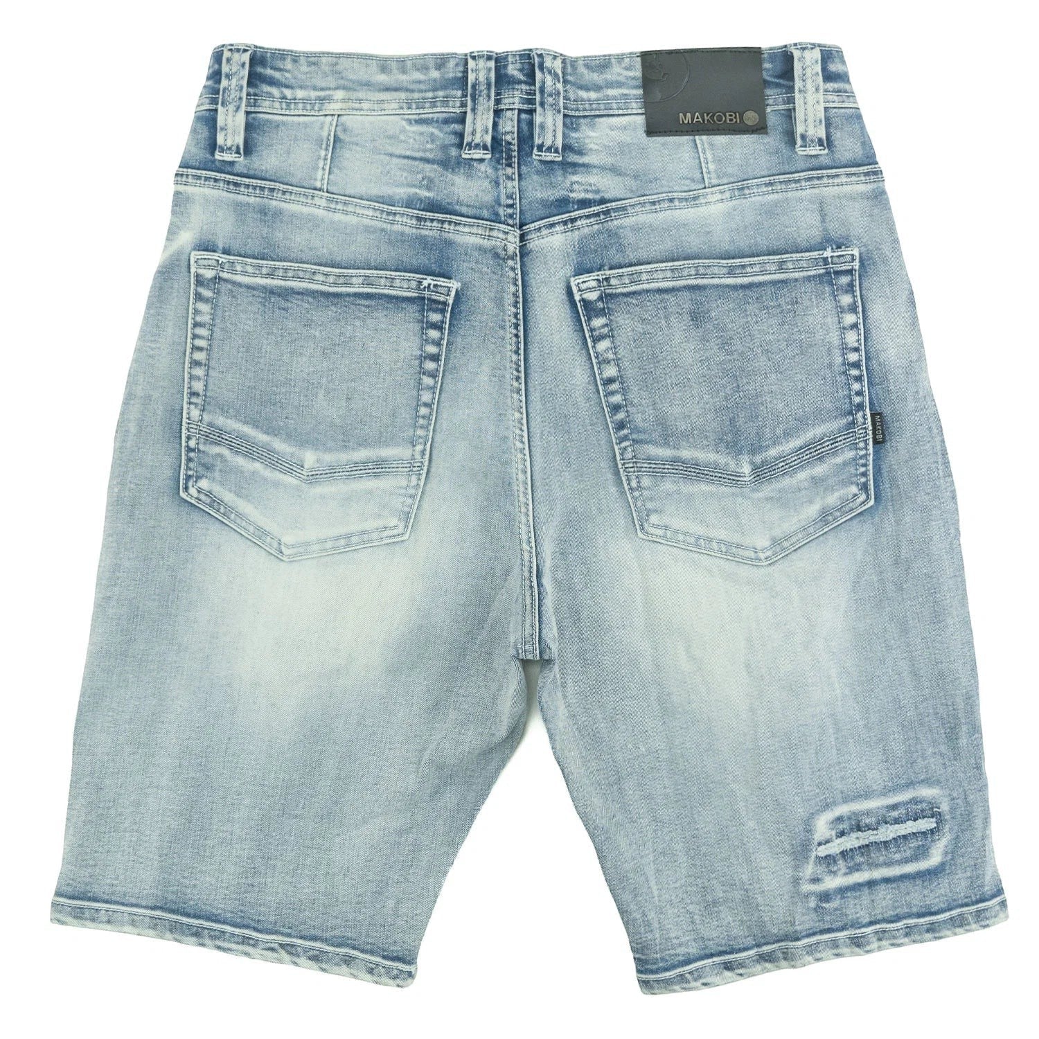 Makobi Prego Denim Shorts from On Time Fashions – Shorts by Makobi, Birmingham AL’s 1 fashion store and premier destination for streetwear, suits, kids fashion, and big & tall