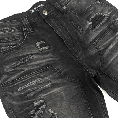 Makobi Prego Denim Shorts from On Time Fashions – Shorts by Makobi, Birmingham AL’s 1 fashion store and premier destination for streetwear, suits, kids fashion, and big & tall