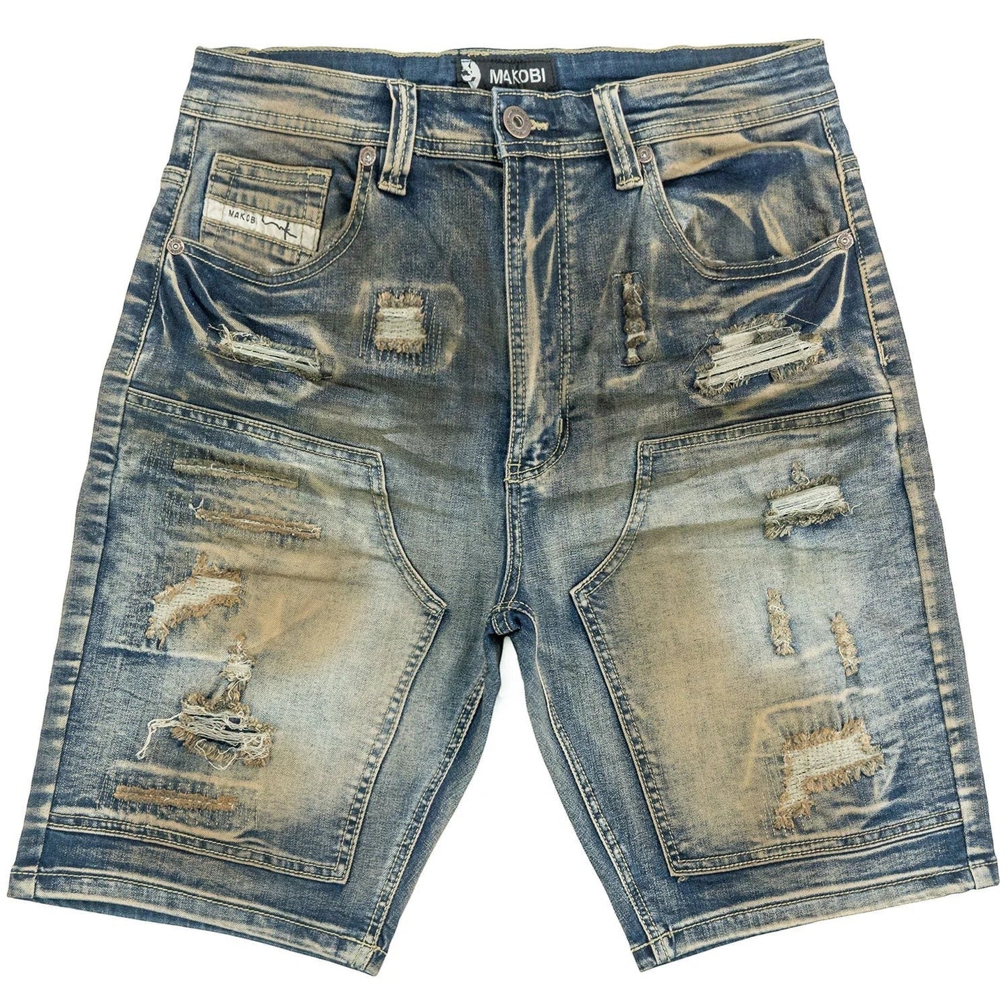 Makobi Prego Denim Shorts from On Time Fashions – Shorts by Makobi, Birmingham AL’s 1 fashion store and premier destination for streetwear, suits, kids fashion, and big & tall