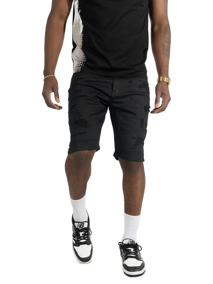 Makobi Prego Denim Shorts from On Time Fashions – Shorts by Makobi, Birmingham AL’s 1 fashion store and premier destination for streetwear, suits, kids fashion, and big & tall