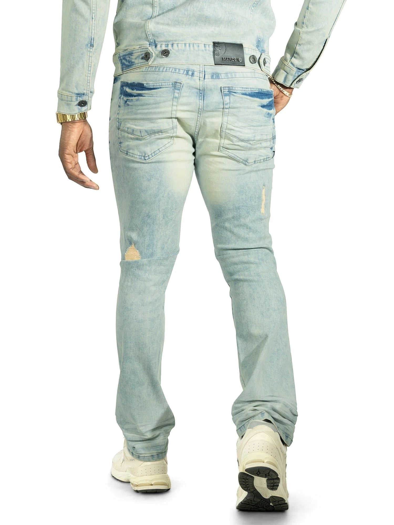 Makobi Prego Jeans from On Time Fashions – Jeans by Makobi, Birmingham AL’s 1 fashion store and premier destination for streetwear, suits, kids fashion, and big & tall