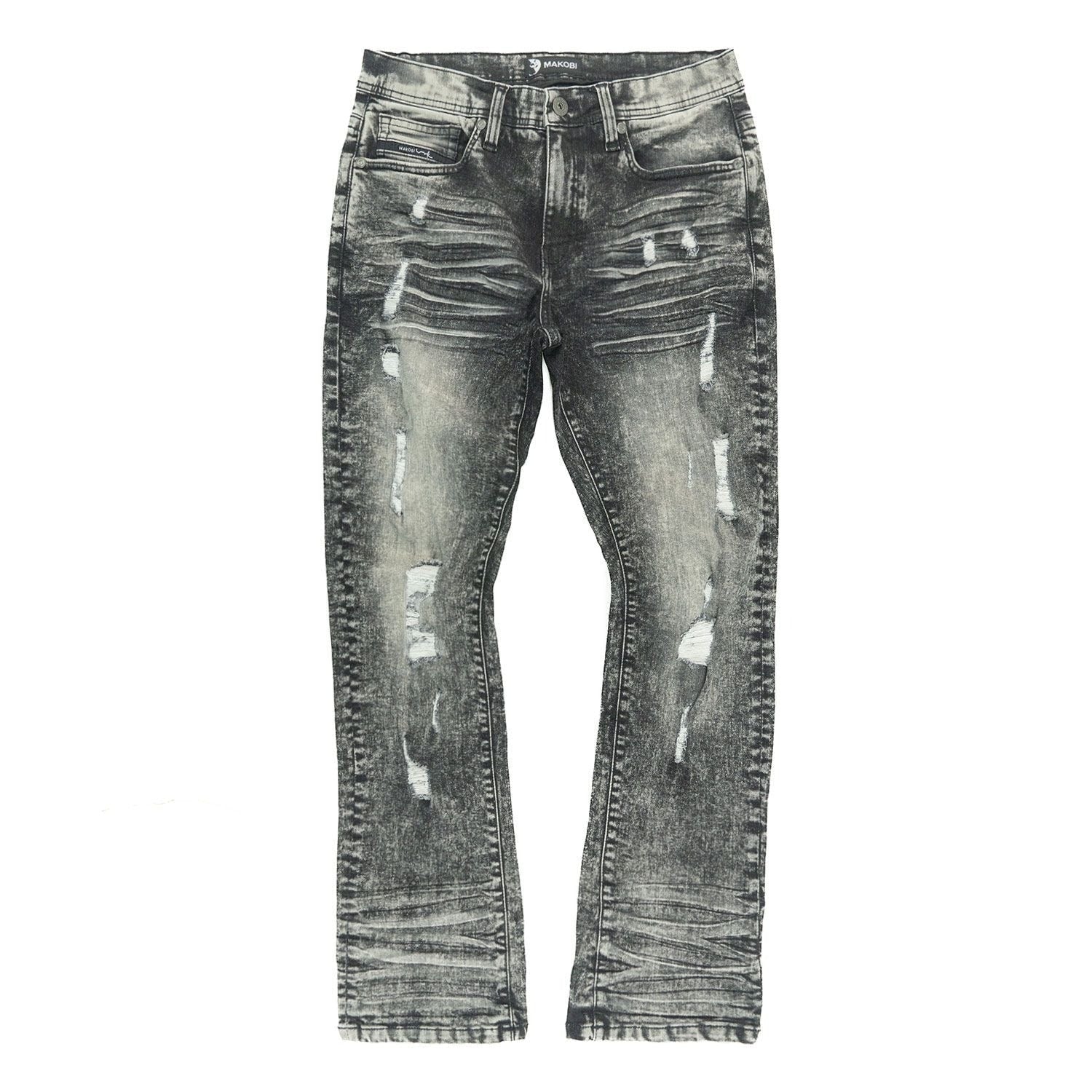 Makobi Prego Jeans from On Time Fashions – Jeans by Makobi, Birmingham AL’s 1 fashion store and premier destination for streetwear, suits, kids fashion, and big & tall