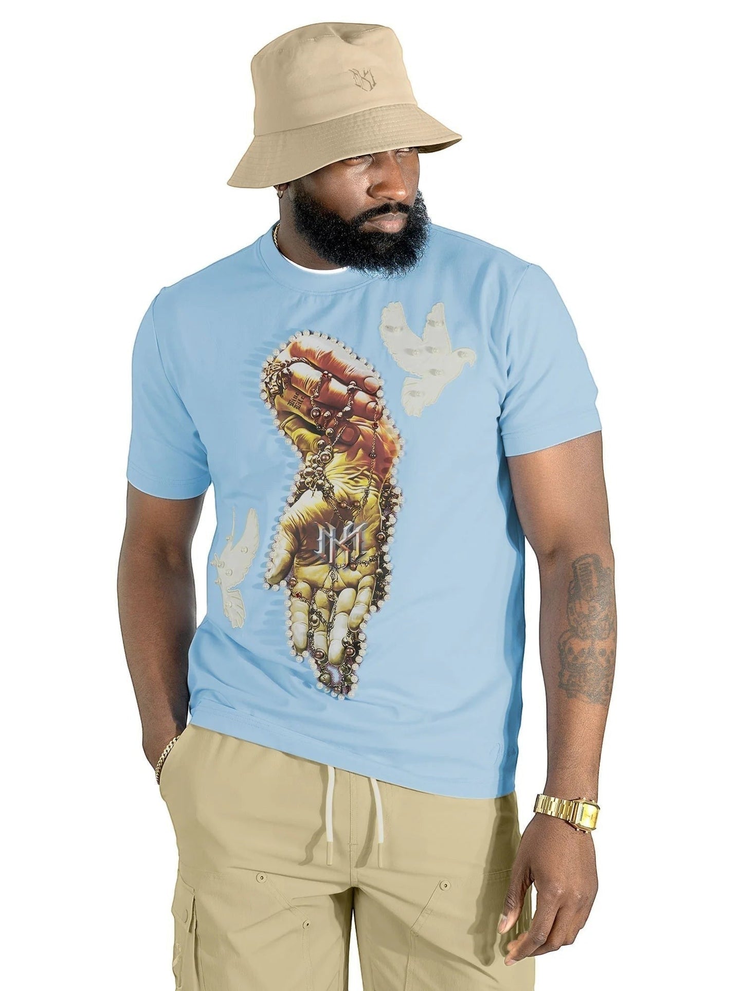 Makobi Rosario Tee from On Time Fashions – T-shirt by Makobi, Birmingham AL’s 1 fashion store and premier destination for streetwear, suits, kids fashion, and big & tall
