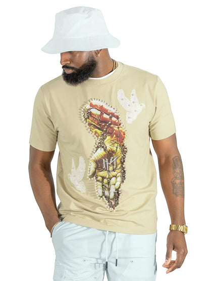 Makobi Rosario Tee from On Time Fashions – T-shirt by Makobi, Birmingham AL’s 1 fashion store and premier destination for streetwear, suits, kids fashion, and big & tall