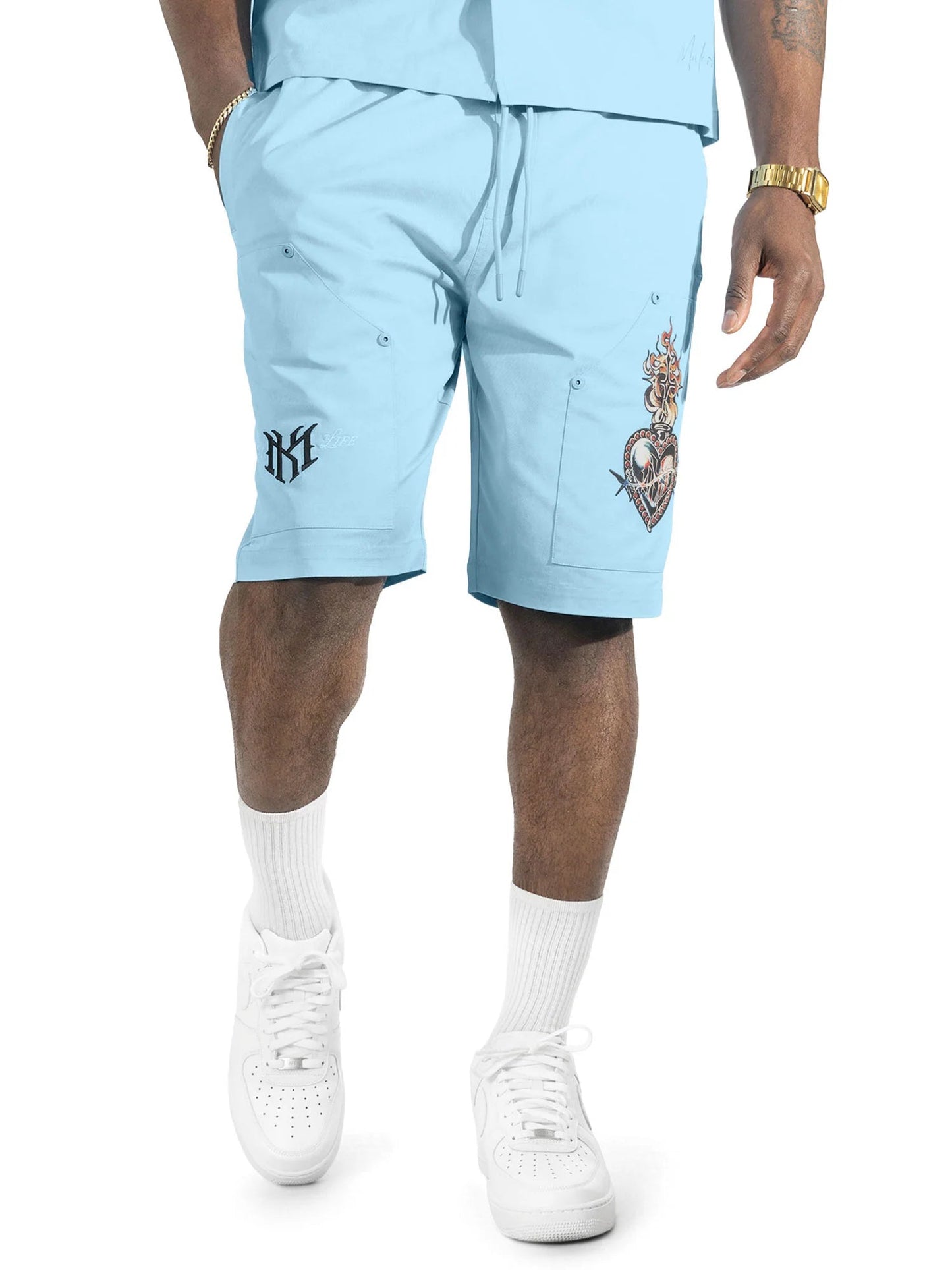 Makobi Vivere Twill Short Set from On Time Fashions – Short Set by Makobi, Birmingham AL’s 1 fashion store and premier destination for streetwear, suits, kids fashion, and big & tall