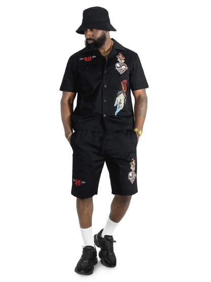Makobi Vivere Twill Short Set from On Time Fashions – Short Set by Makobi, Birmingham AL’s 1 fashion store and premier destination for streetwear, suits, kids fashion, and big & tall