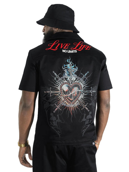 Makobi Vivere Twill Short Set from On Time Fashions – Short Set by Makobi, Birmingham AL’s 1 fashion store and premier destination for streetwear, suits, kids fashion, and big & tall