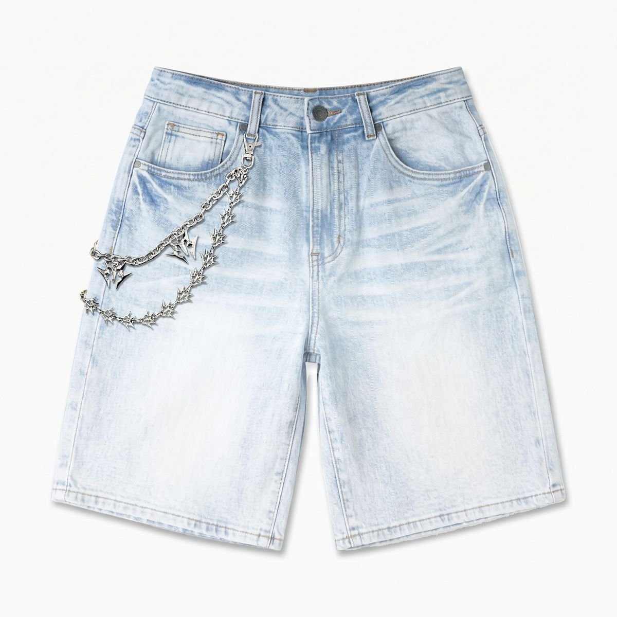 Melee Denim Igloo Denim Shorts from On Time Fashions – Shorts by Melee Denim, Birmingham AL’s 1 fashion store and premier destination for streetwear, suits, kids fashion, and big & tall