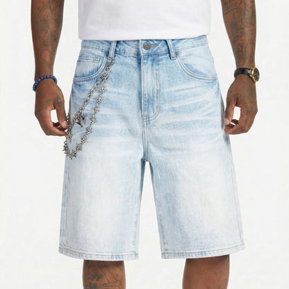 Melee Denim Igloo Denim Shorts from On Time Fashions – Shorts by Melee Denim, Birmingham AL’s 1 fashion store and premier destination for streetwear, suits, kids fashion, and big & tall
