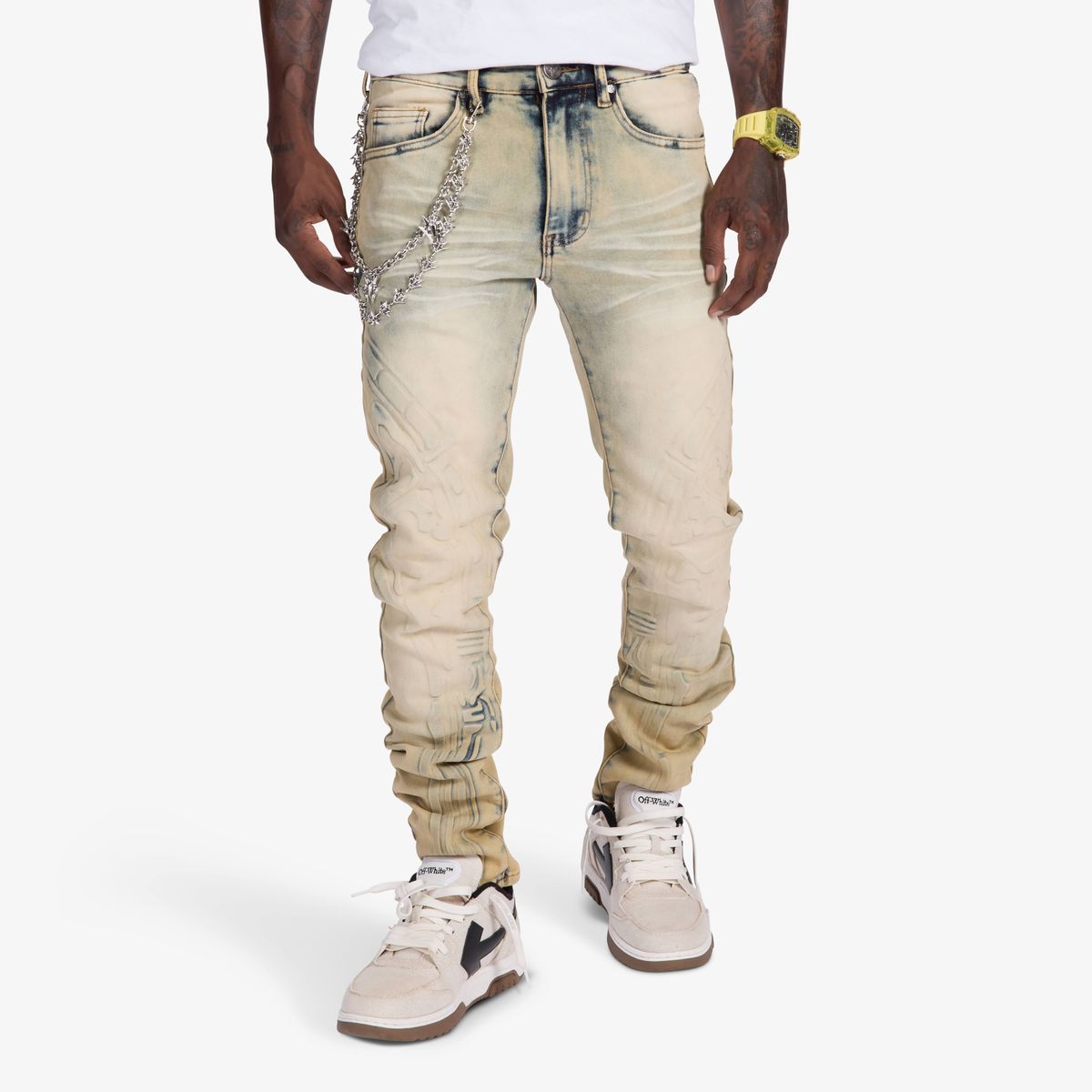 Melee Denim Musashi Embossed Jeans