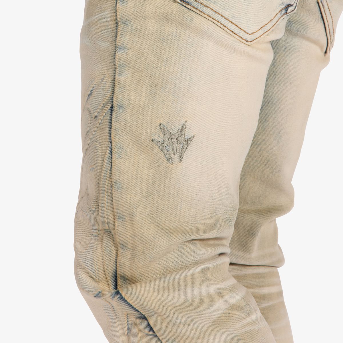 Melee Denim Musashi Embossed Jeans – view 5