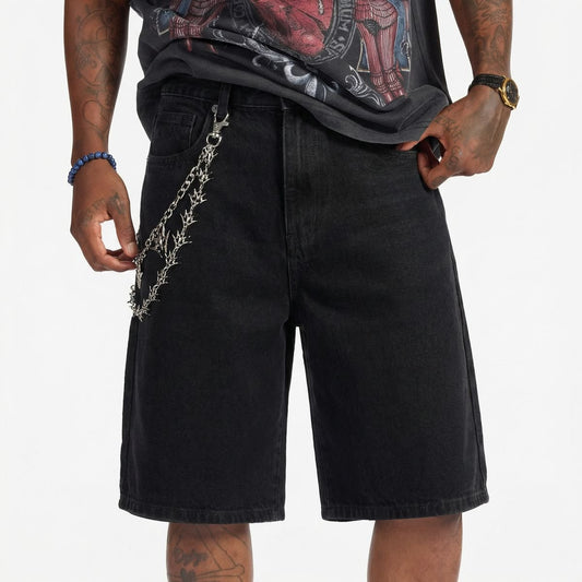 Melee Denim Noctis Denim Shorts from On Time Fashions – Shorts by Melee Denim, Birmingham AL’s 1 fashion store and premier destination for streetwear, suits, kids fashion, and big & tall