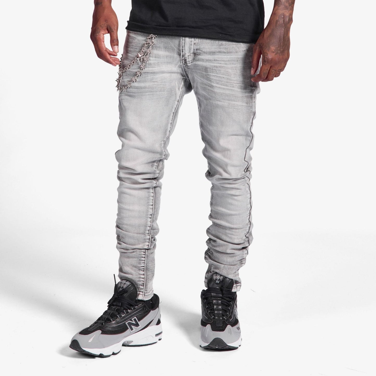 Melee Denim Siberia from On Time Fashions – jeans by House of Rio Holdings, Birmingham AL’s 1 fashion store and premier destination for streetwear, suits, kids fashion, and big & tall