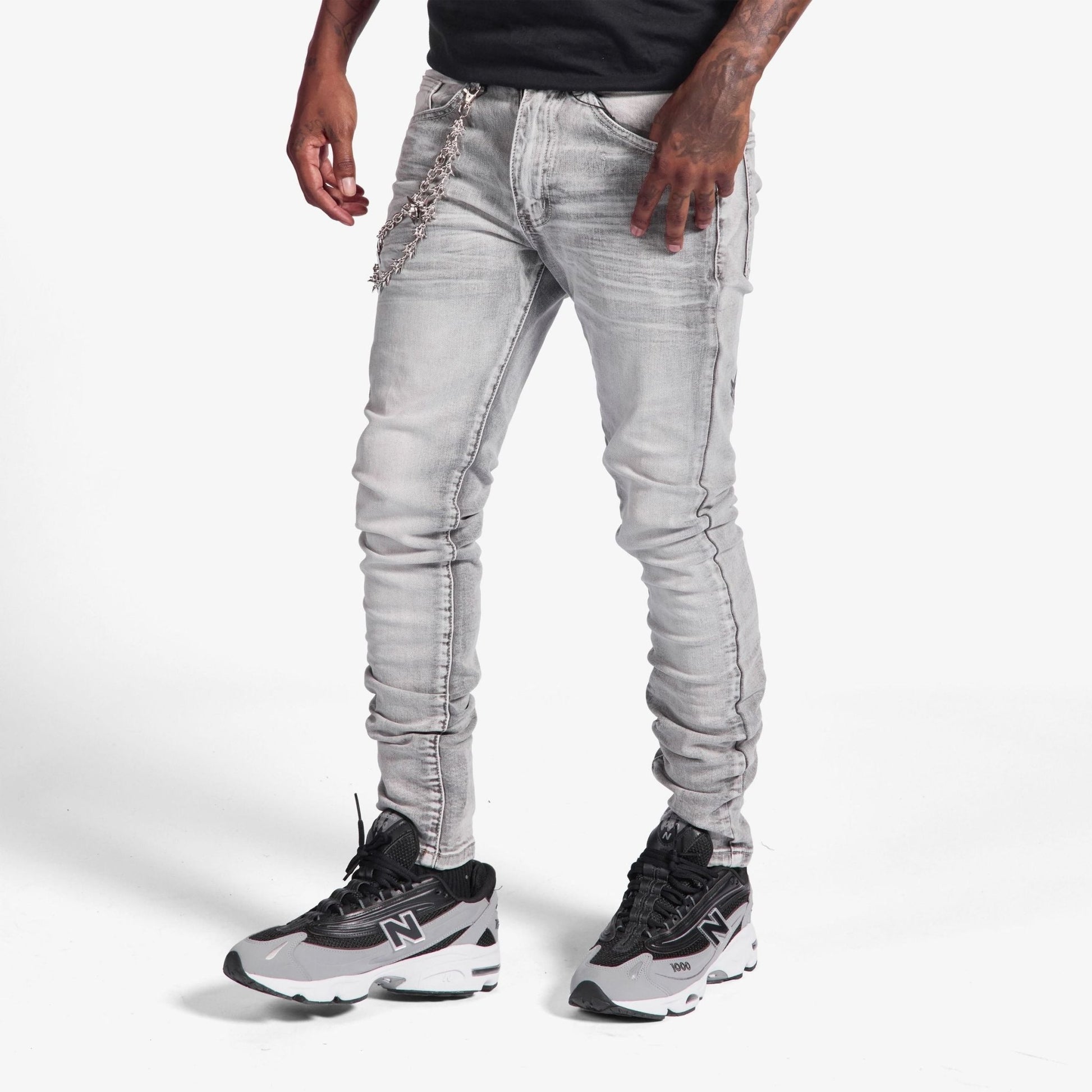 Melee Denim Siberia from On Time Fashions – jeans by House of Rio Holdings, Birmingham AL’s 1 fashion store and premier destination for streetwear, suits, kids fashion, and big & tall