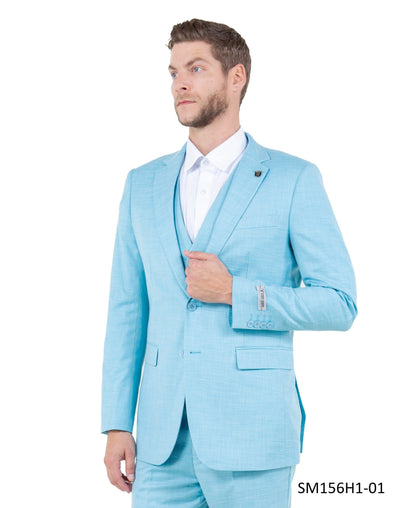 Mens Suit Solid by Stacy Adams from On Time Fashions – Mens-suit by Stacy Adams, Birmingham AL’s 1 fashion store and premier destination for streetwear, suits, kids fashion, and big & tall