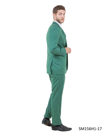 Mens Suit Solid by Stacy Adams from On Time Fashions – Mens-suit by Stacy Adams, Birmingham AL’s 1 fashion store and premier destination for streetwear, suits, kids fashion, and big & tall