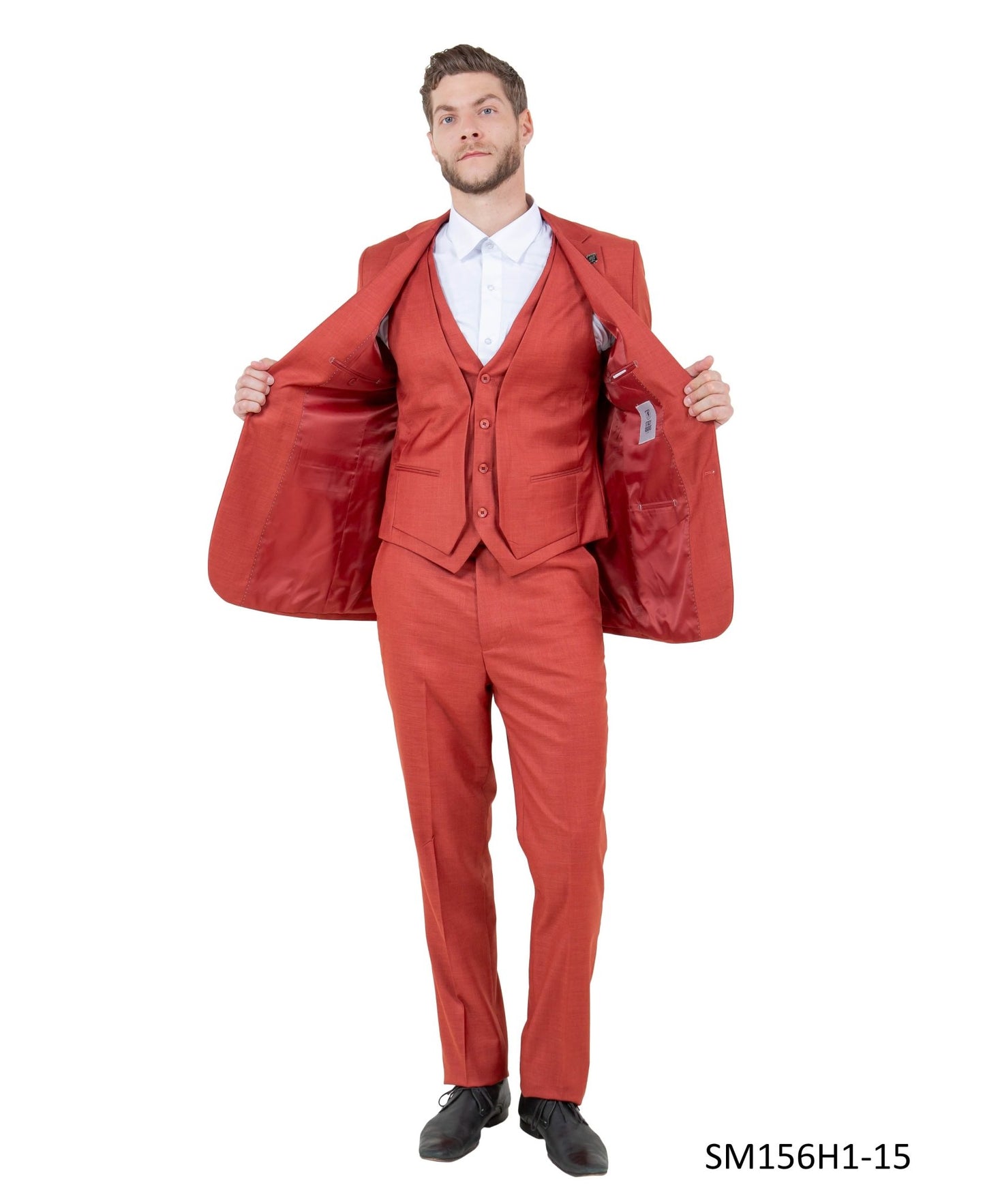 Mens Suit Solid by Stacy Adams from On Time Fashions – Mens-suit by Stacy Adams, Birmingham AL’s 1 fashion store and premier destination for streetwear, suits, kids fashion, and big & tall